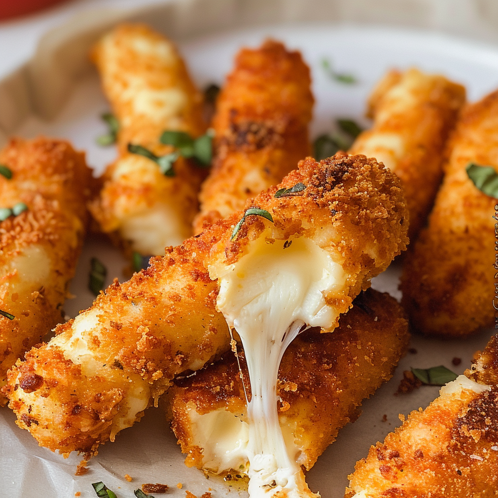 Air Fryer Mozzarella Sticks