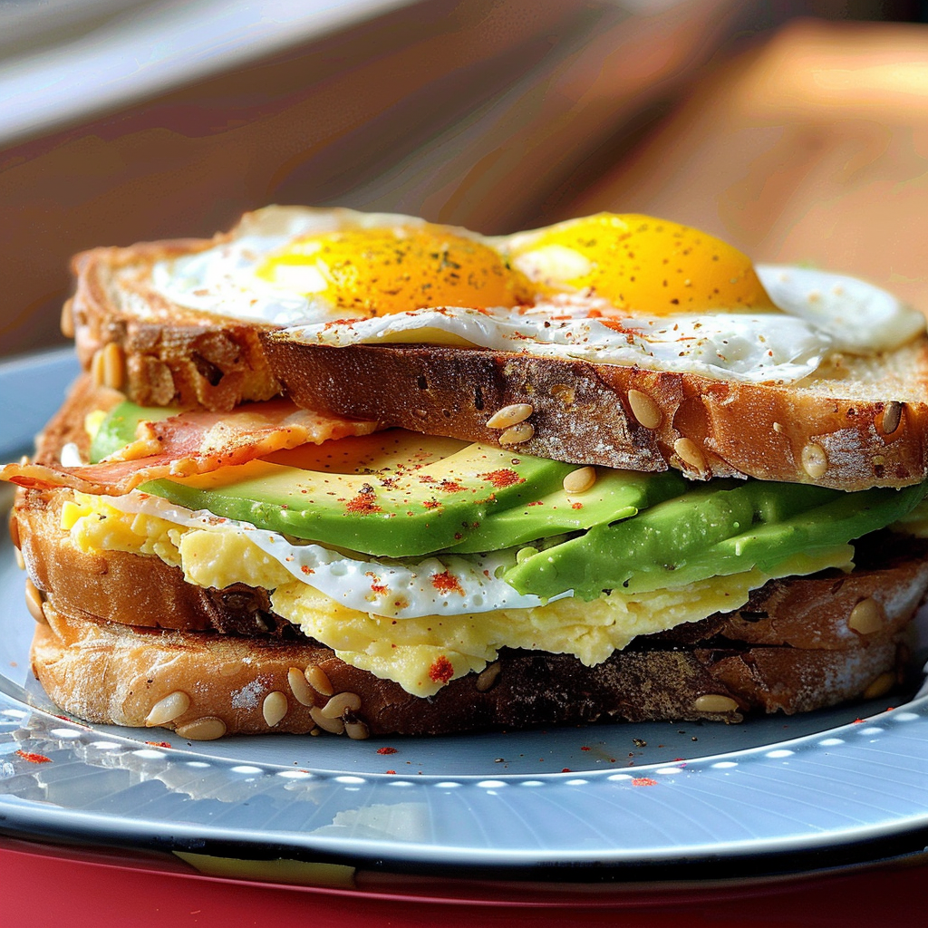 Avocado Breakfast Sandwich