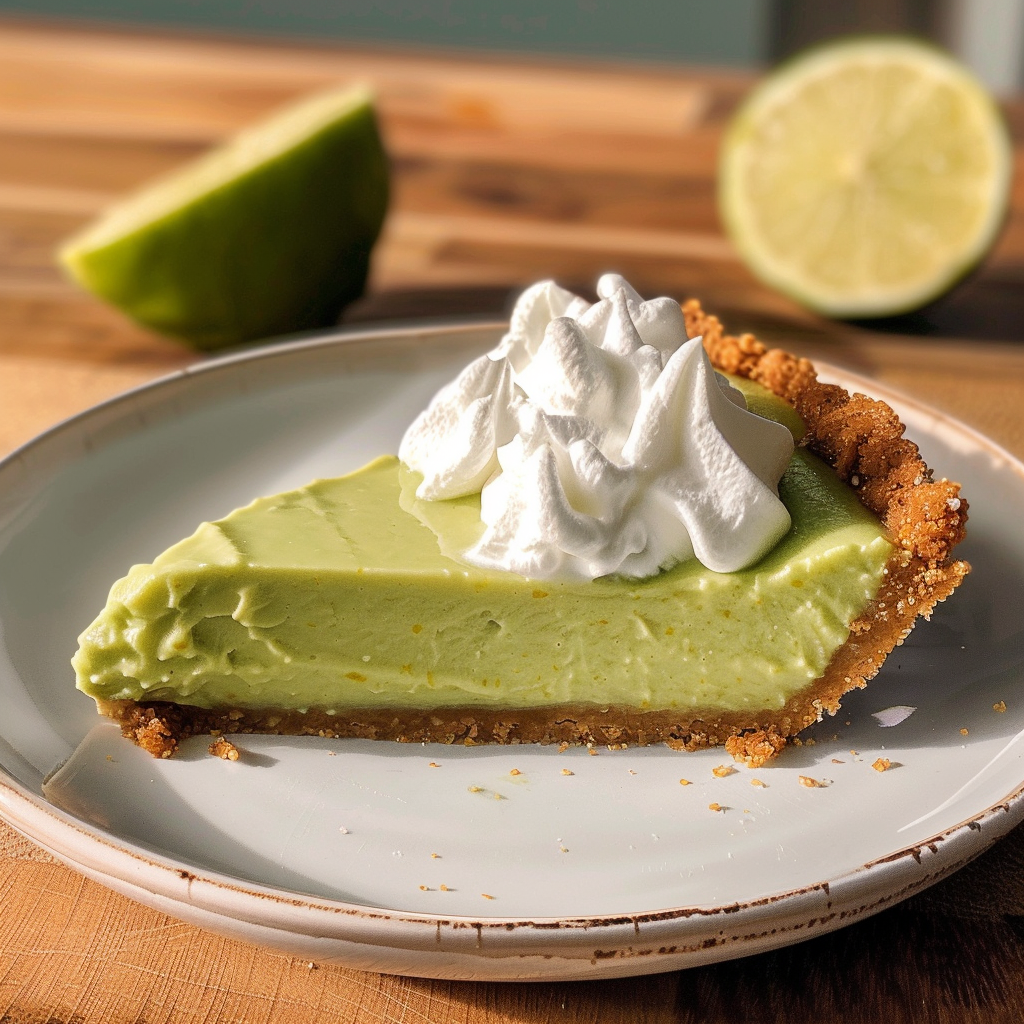 Avocado Key Lime Pie