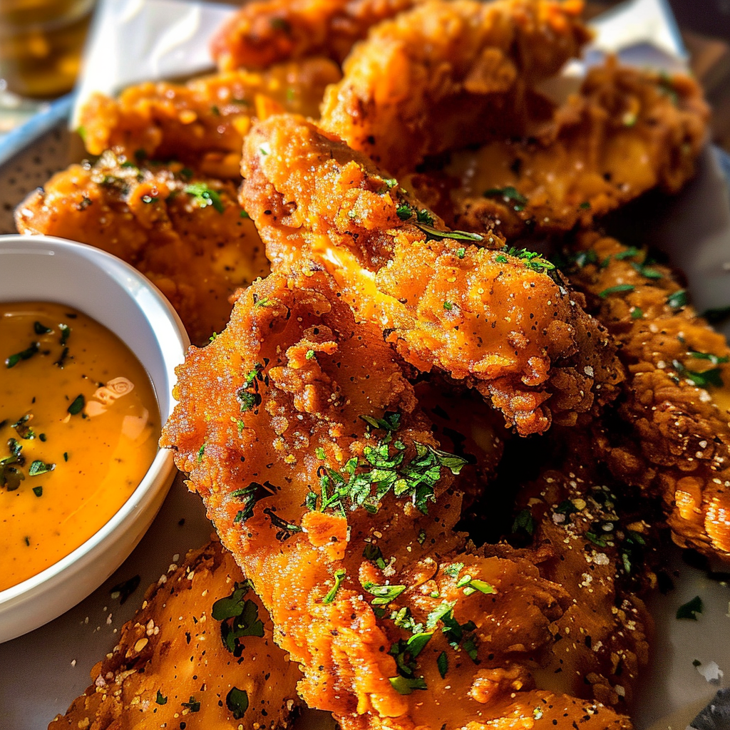 Crispy Turmeric Chicken Tenders