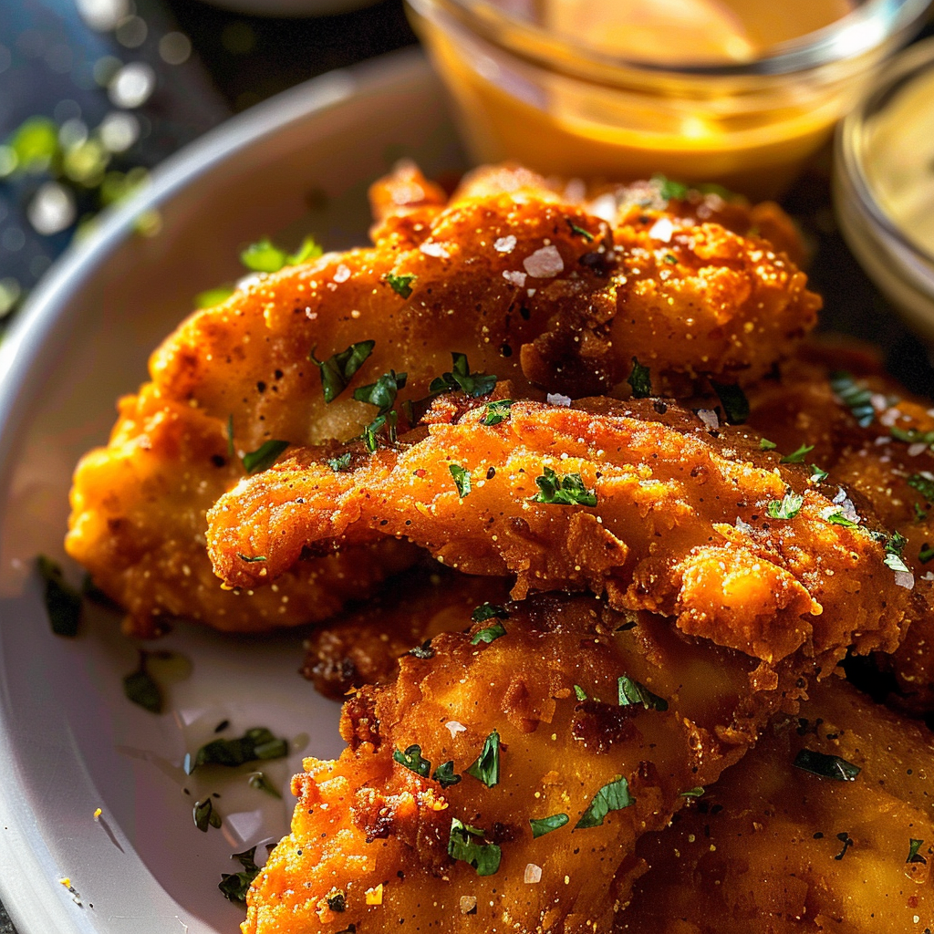 Crispy Turmeric Chicken Tenders