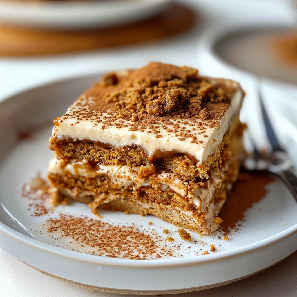 Easy Biscoff Speculoos Tiramisu