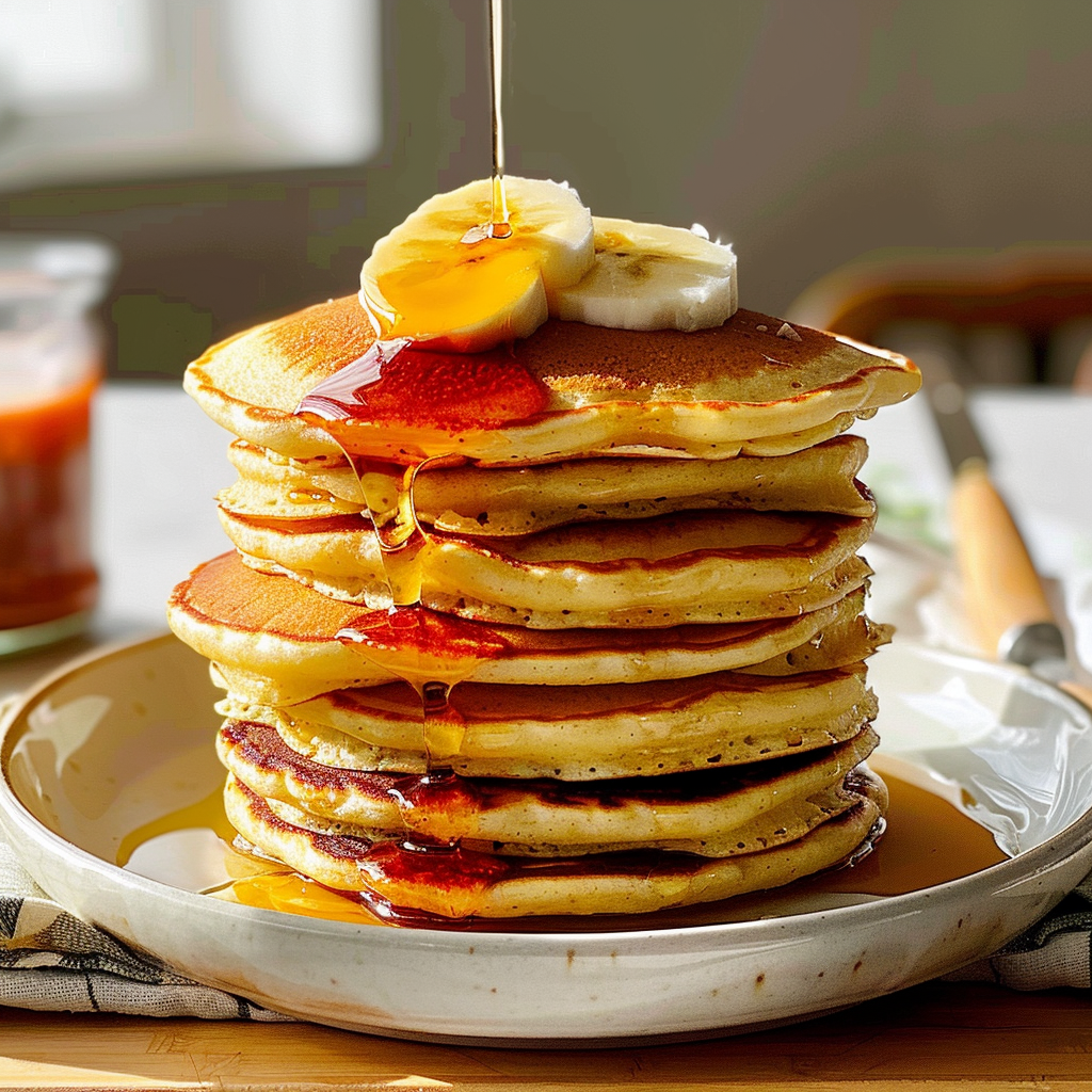 Fluffy Homemade Pancakes