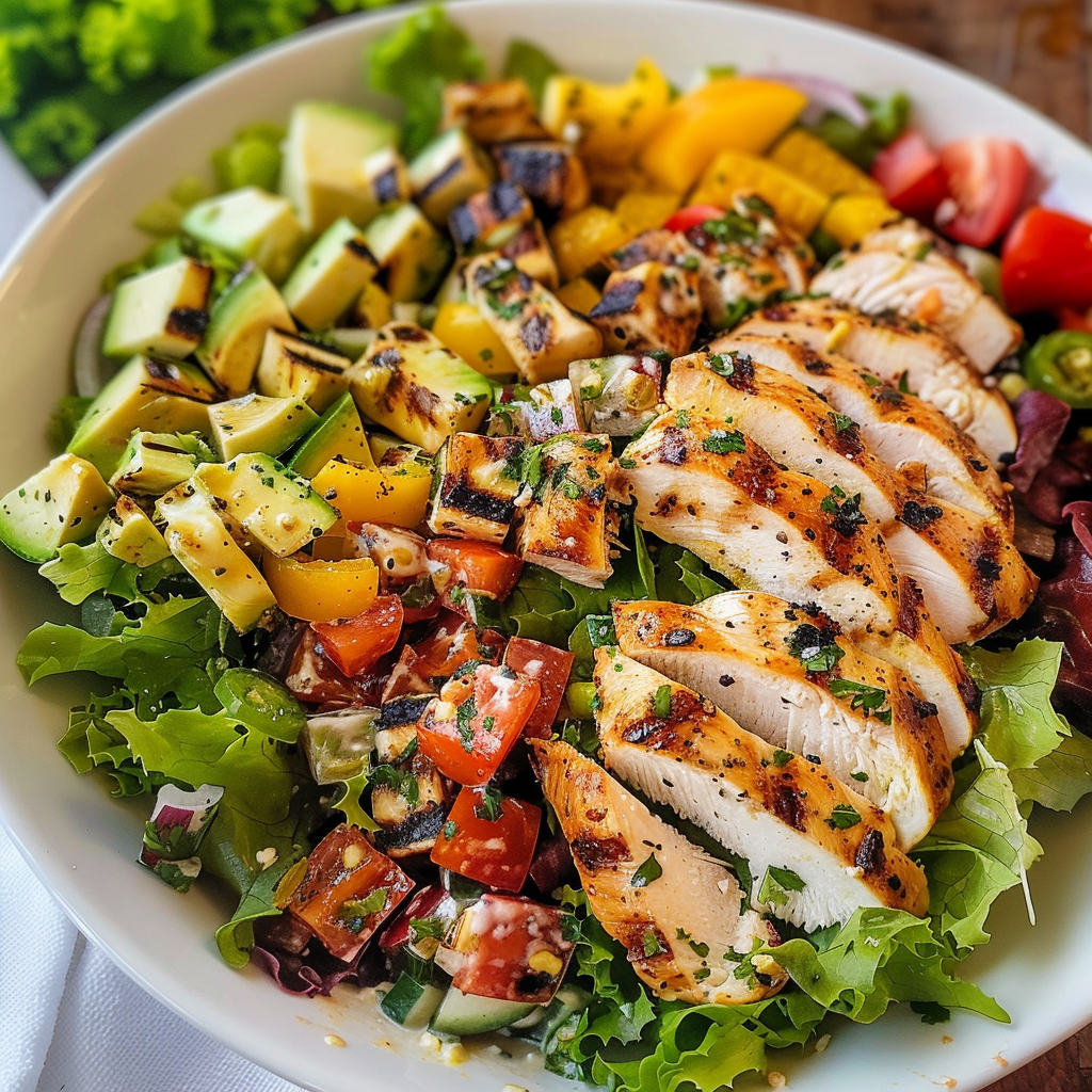 Grilled Chicken Salad