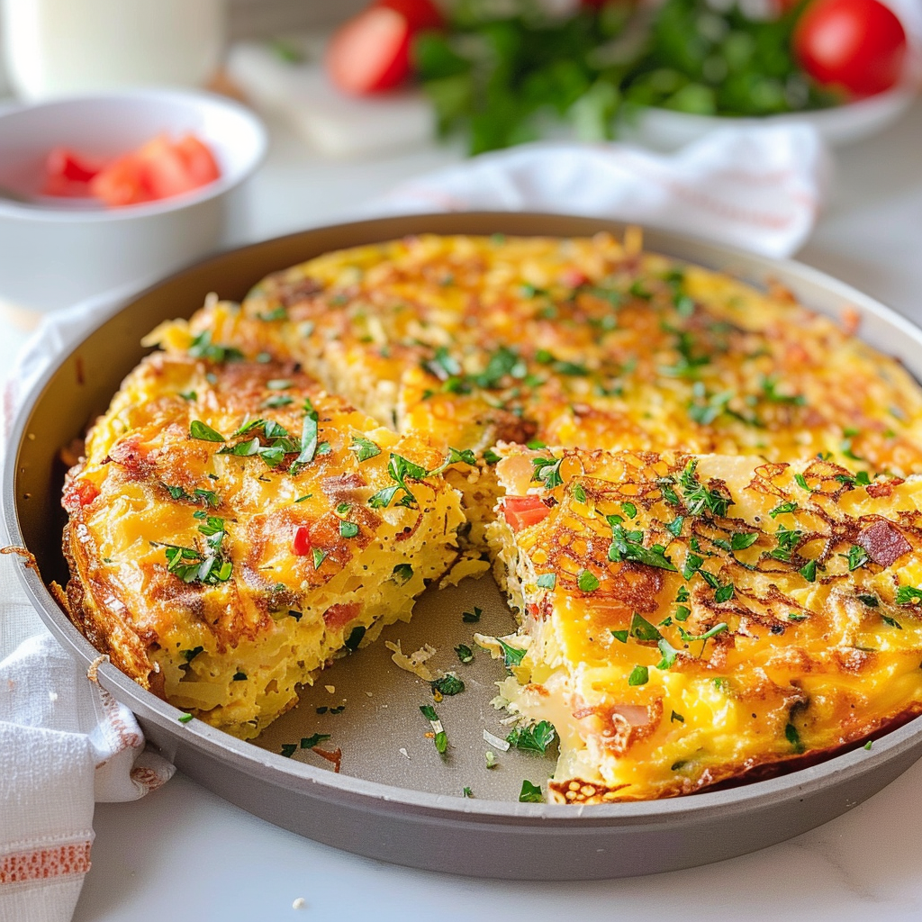 Hash Brown Frittata