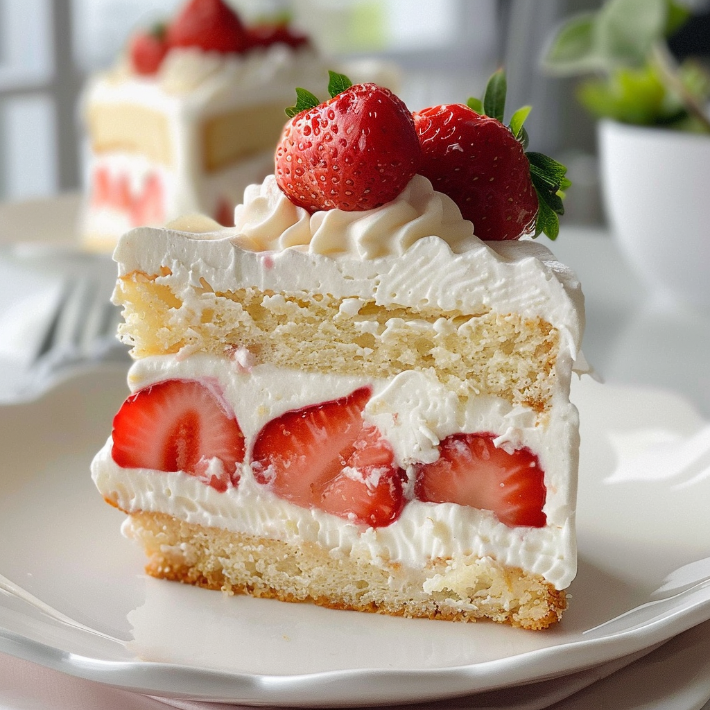 Japanese Strawberry Shortcake