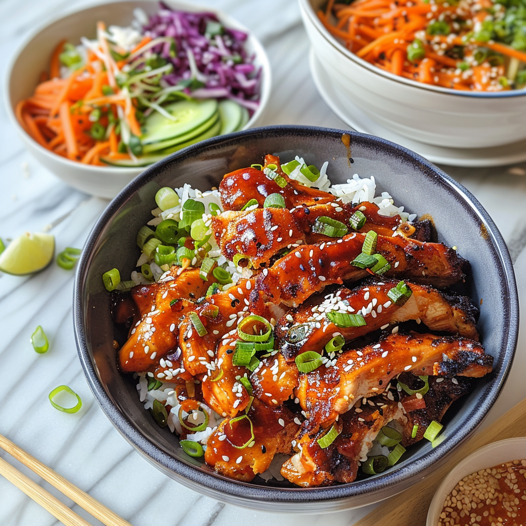 Korean Chicken Bowls