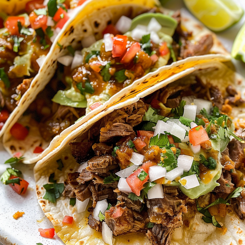 SUPER BOWL Beef Tacos