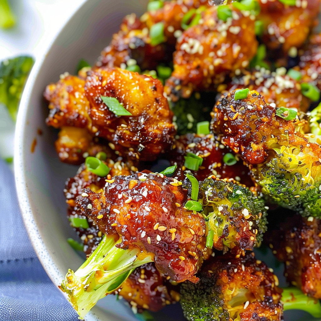 SUPER BOWL Broccoli Wings (Healthy Game Day Snack)