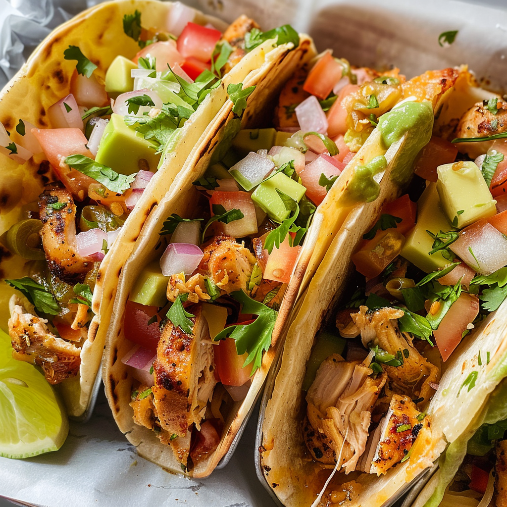 SUPER BOWL ChickenTacos