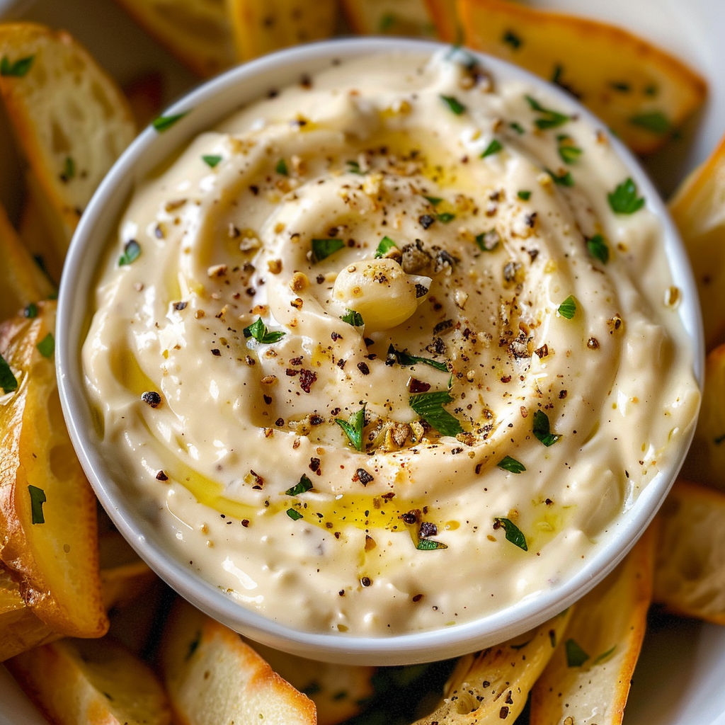 SUPER BOWL Roasted Garlic Aioli (Easy Game Day Sauce)