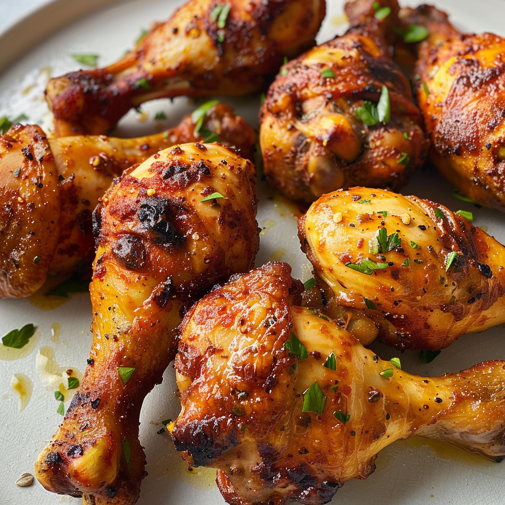 Super Bowl Baked Chicken Drumsticks