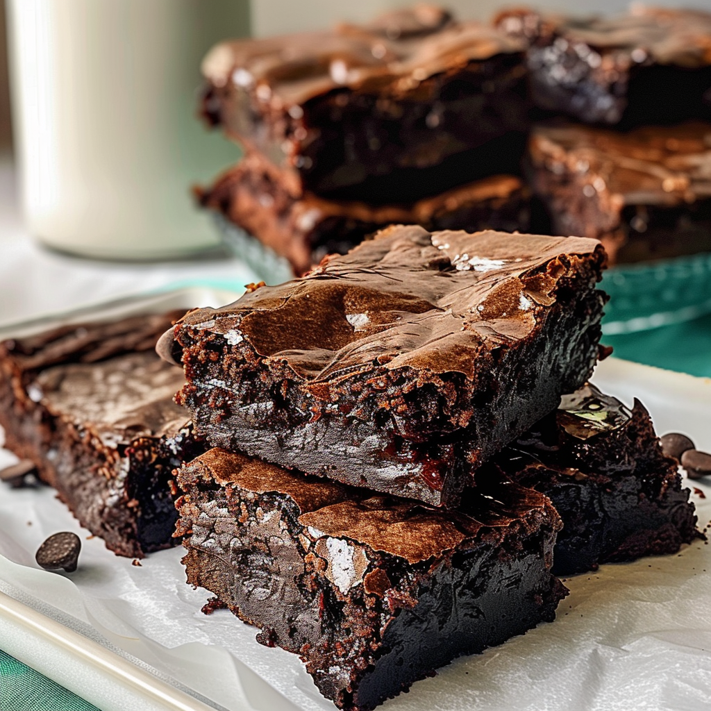 VALENTINE’S DAY Best Fudgy Homemade Brownies