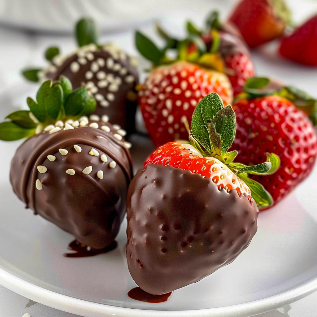 VALENTINE’S DAY Chocolate Covered Strawberries (Easy & Elegant)