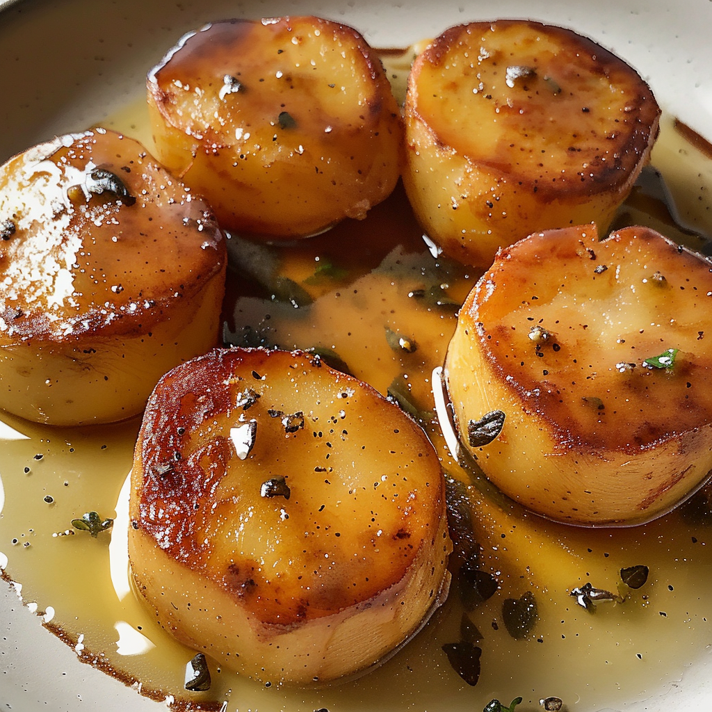 VALENTINE’S DAY Fondant Potatoes (Elegant Dinner Side)