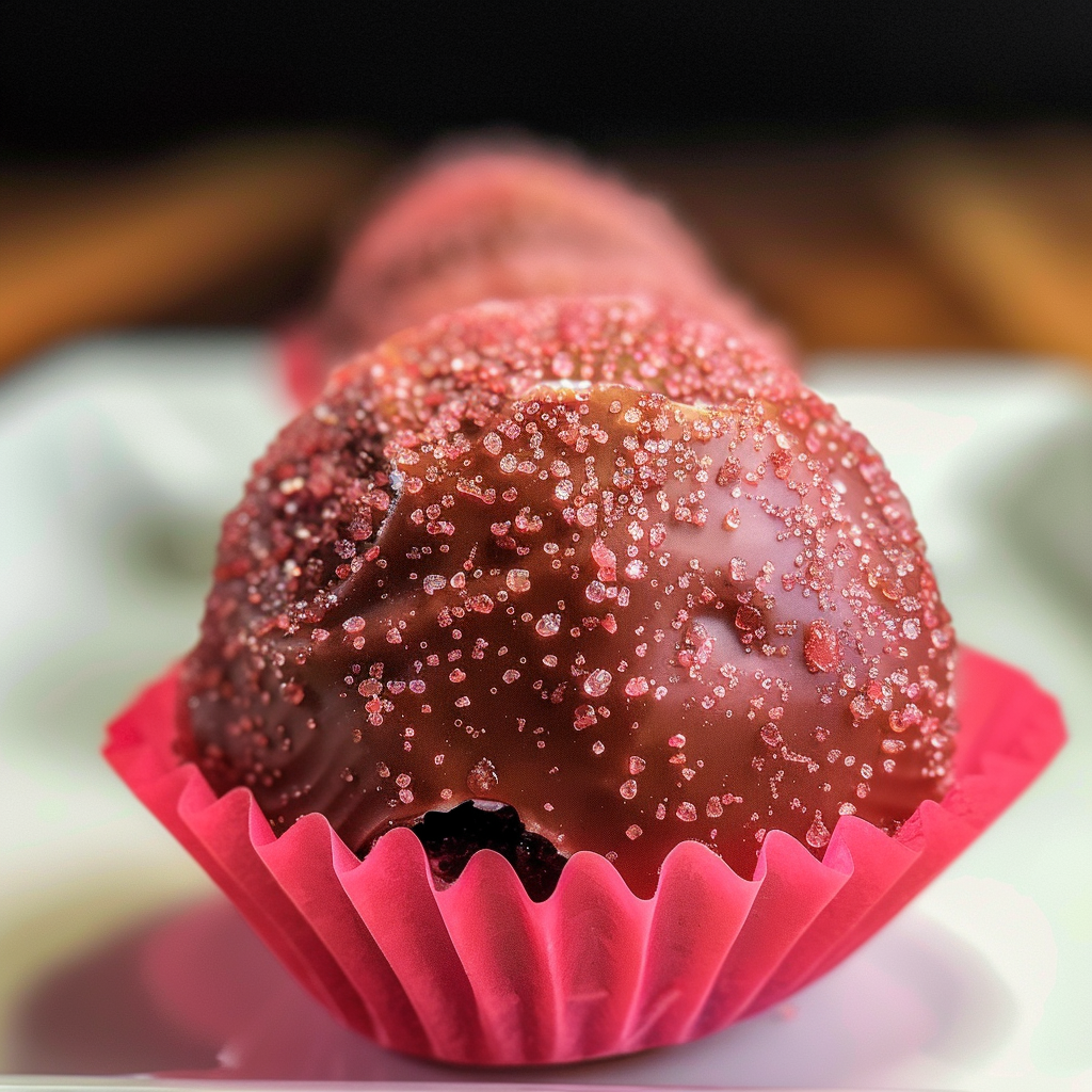 Valentine's Day Brigadeiro de Morango