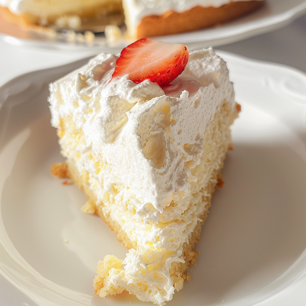 4 Ingredient Cloud Cake