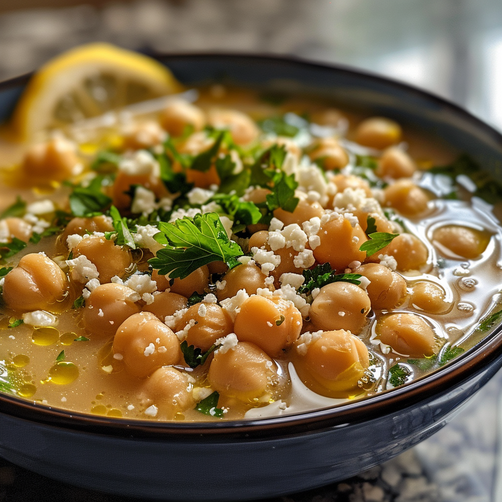 Baked Feta Chickpeas