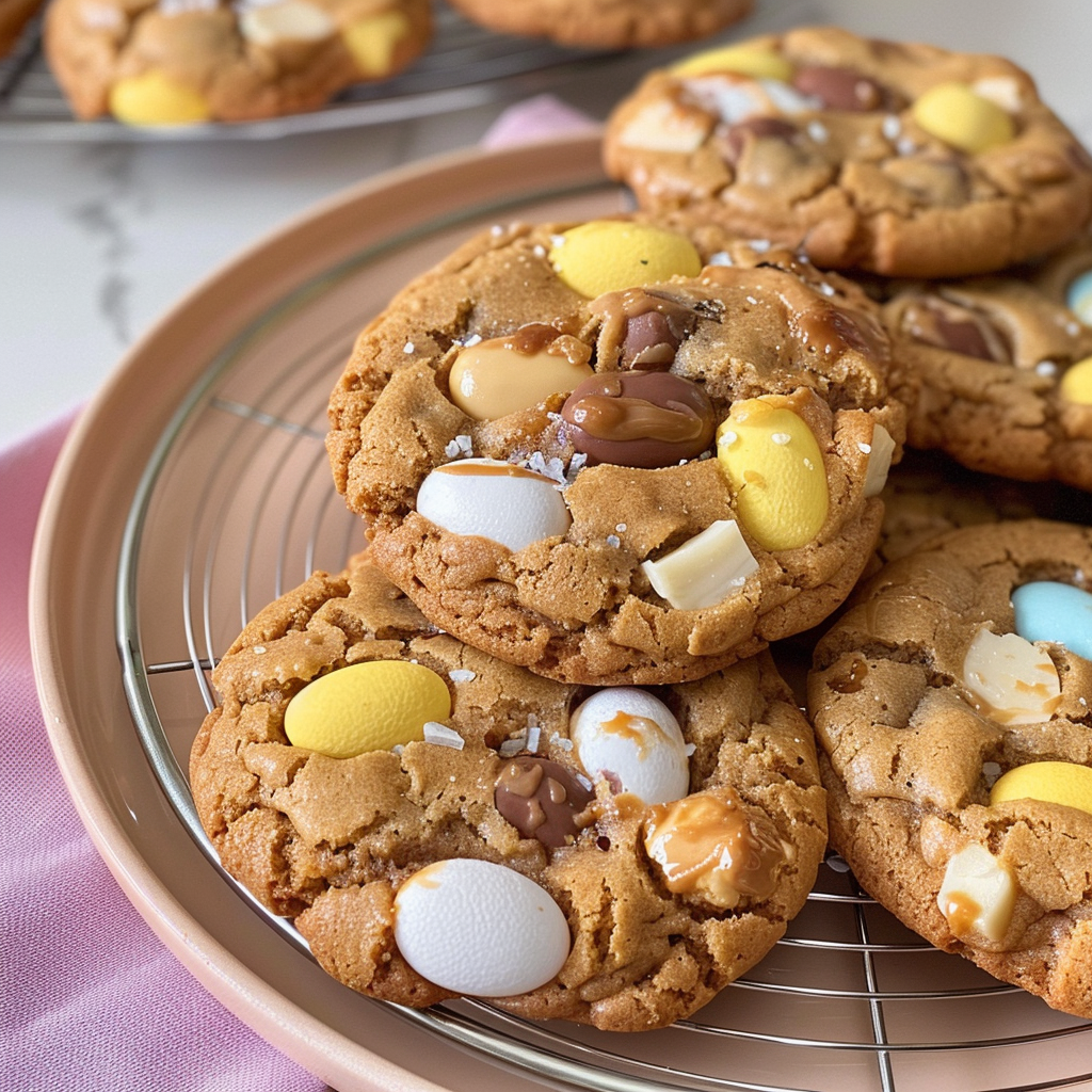Cadbury Egg Cookies