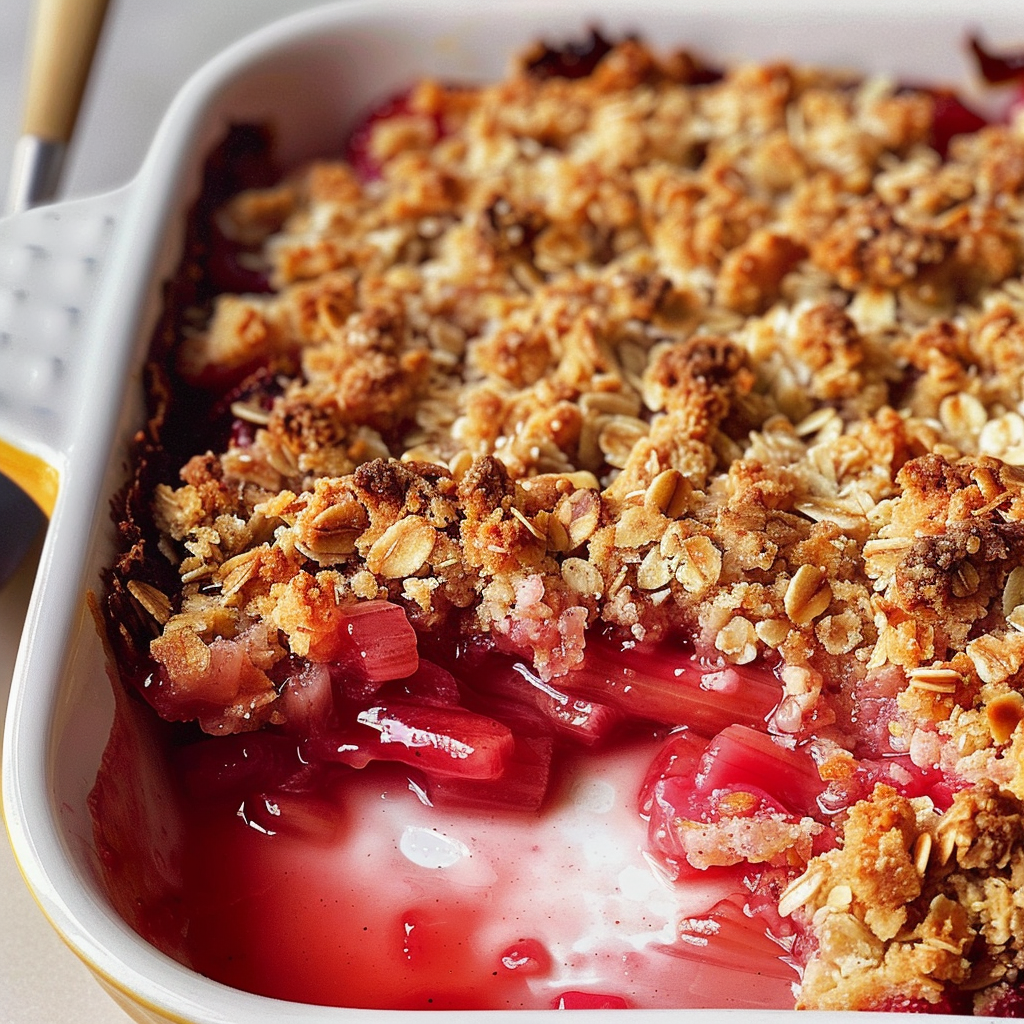 Classic Rhubarb Crisp