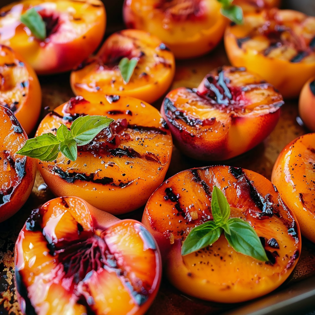 Grilled Peaches