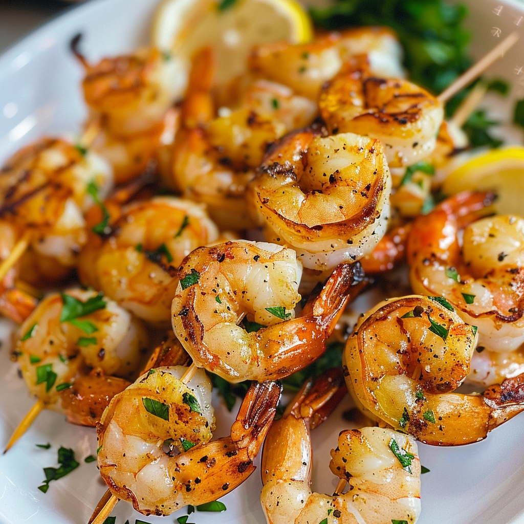 Grilled Shrimp Skewers