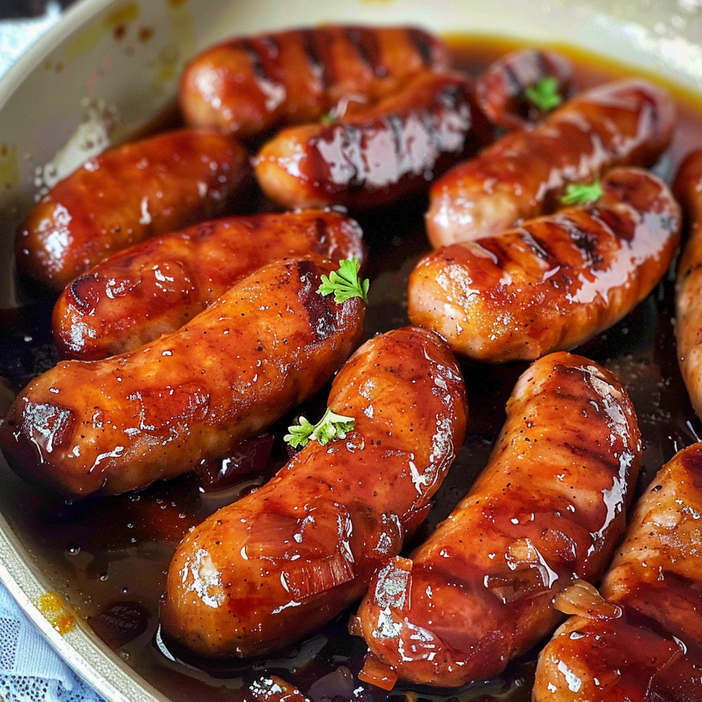 Honey Glazed Sausages