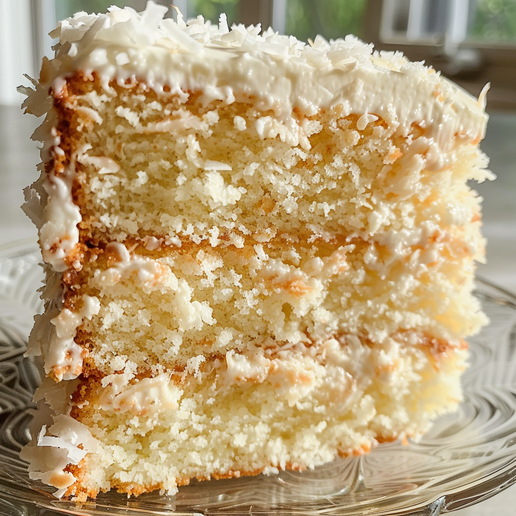 Old-Fashioned Coconut Cake