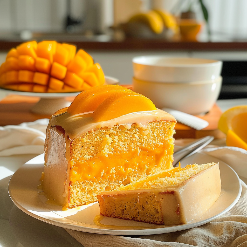 Vegan Mango Cake